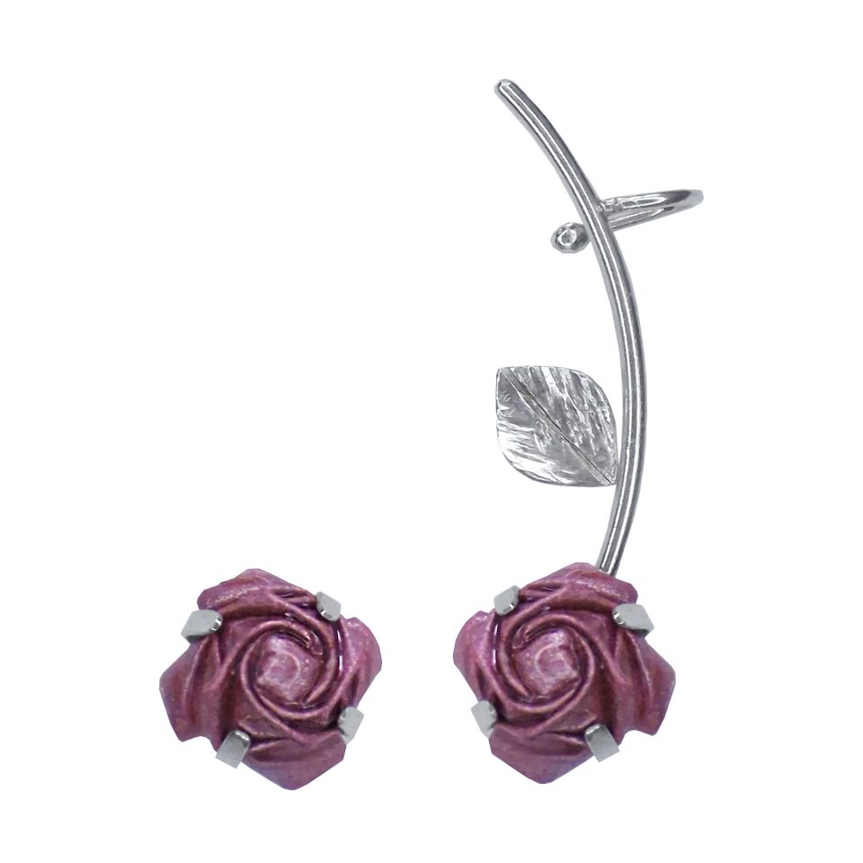 Earcuff de rosa
