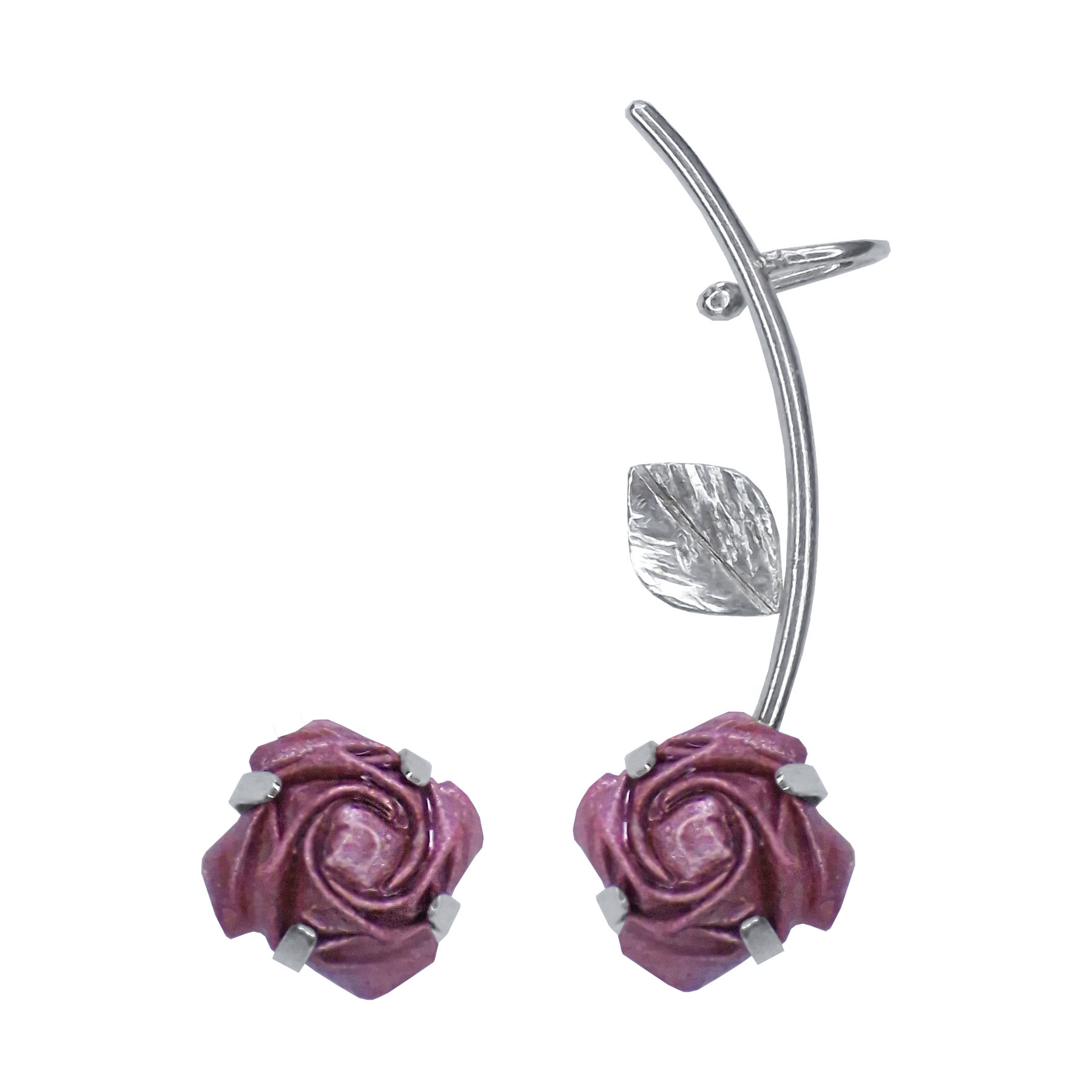 Earcuff rosa 1 JPG